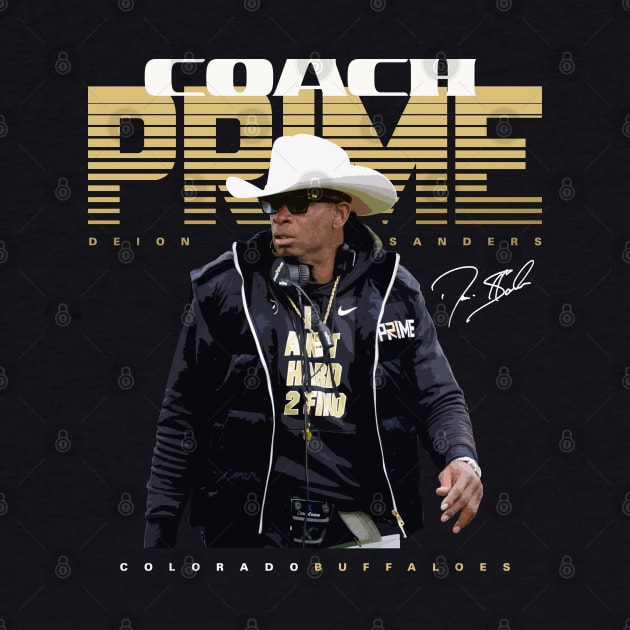 Deion Sanders Coach Prime by Juantamad